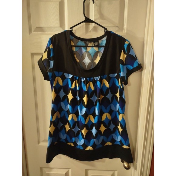 Goddess Top Size XL Multicolor Short Sleeve - Picture 1 of 7